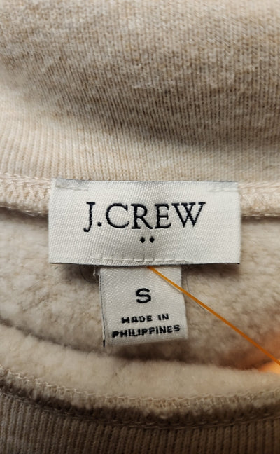 J Crew Women's Size S Beige Sweatshirt