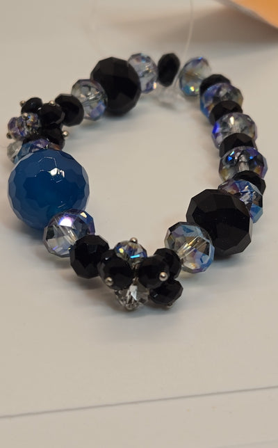 Black & Blue Bracelet