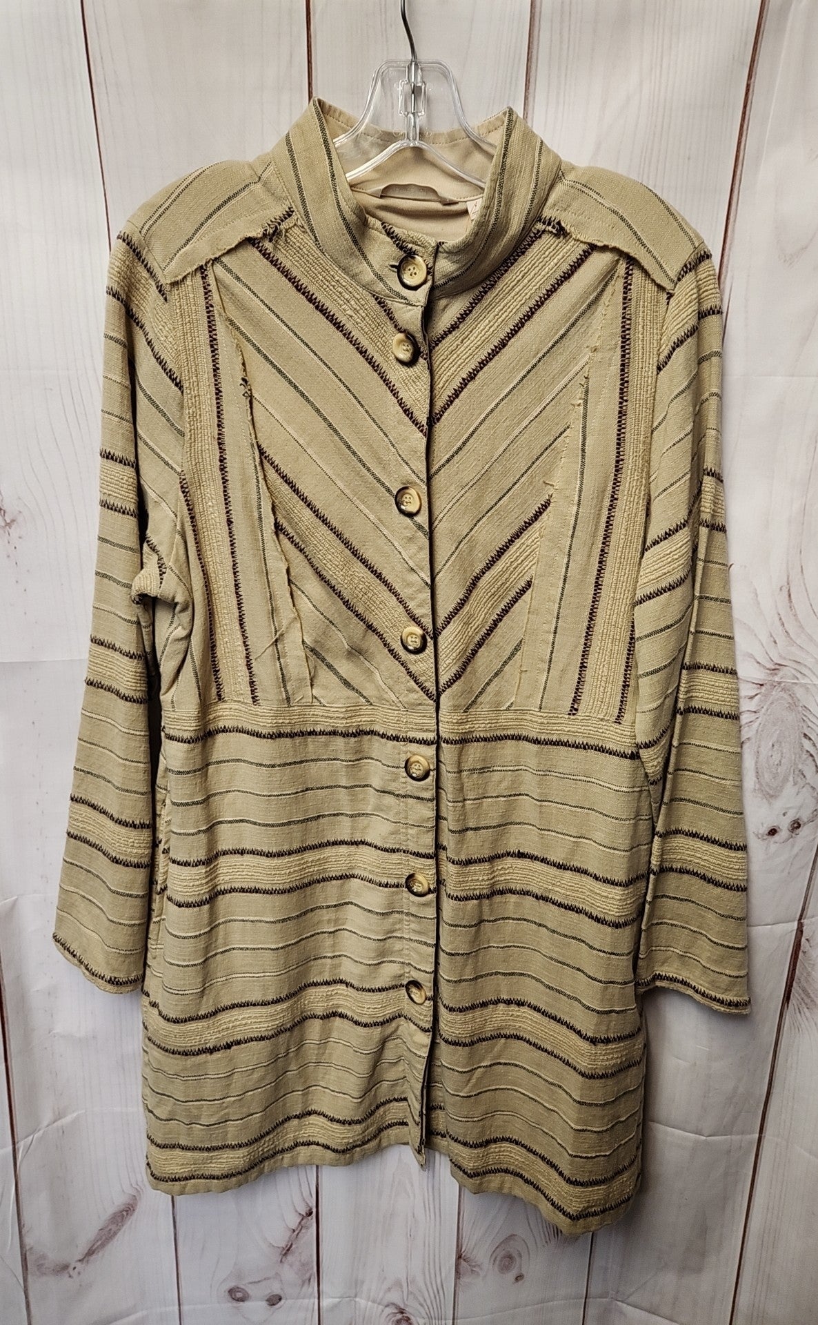 Soft Surroundings Women's Size L Beige Dress