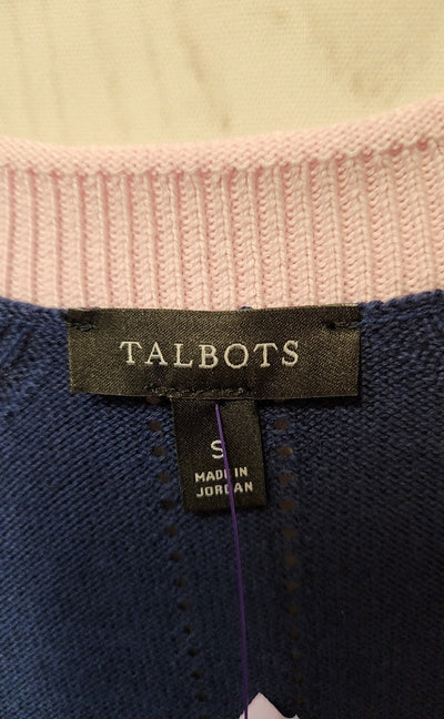 Talbots Women's Size S Navy Cardigan