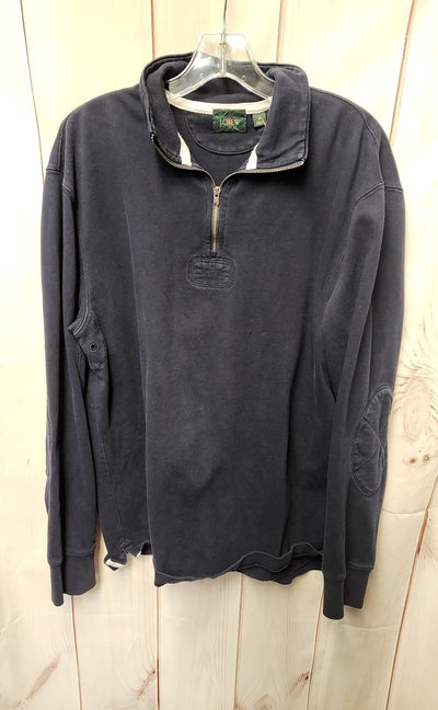 J Crew Men's Size M Navy Sweatshirt