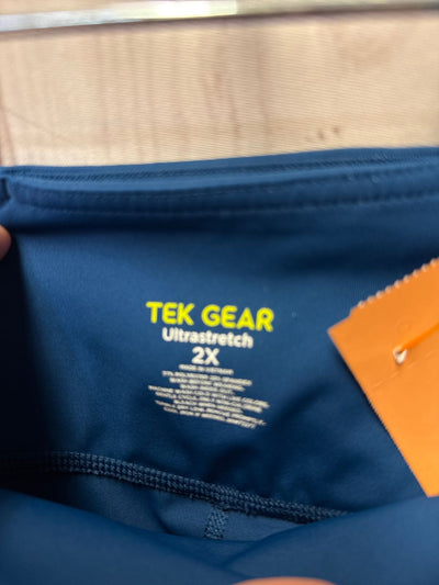 Tek Gear Women's Size 2X Teal Leggings