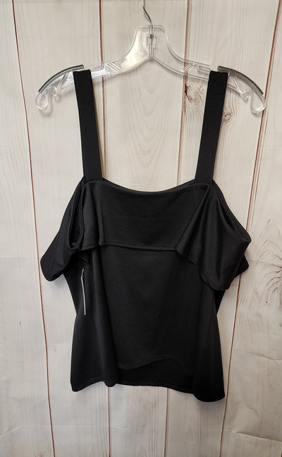 NWT Apt 9 Women's Size XXL Black Sleeveless Top