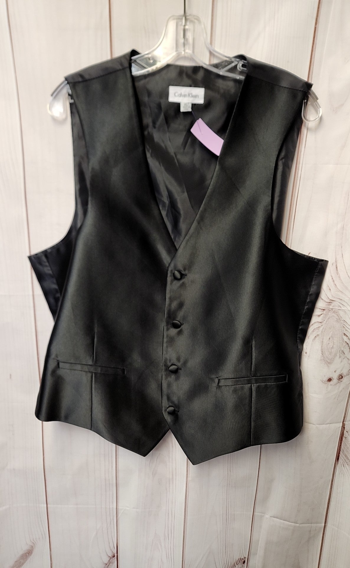 Calvin Klein Men's Size XL Black Vest