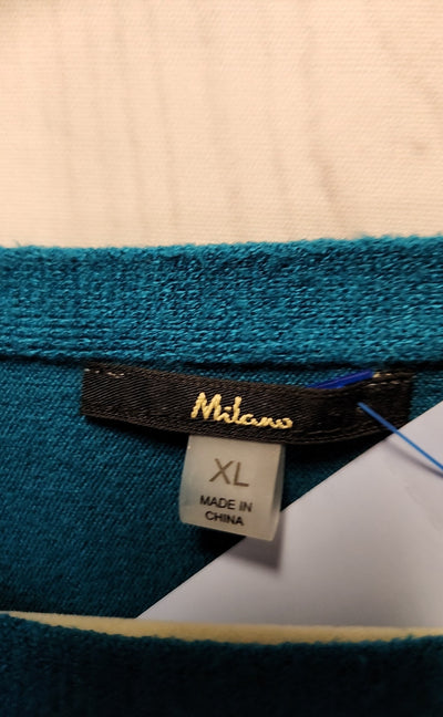 Milano Women's Size XL Teal Sweater