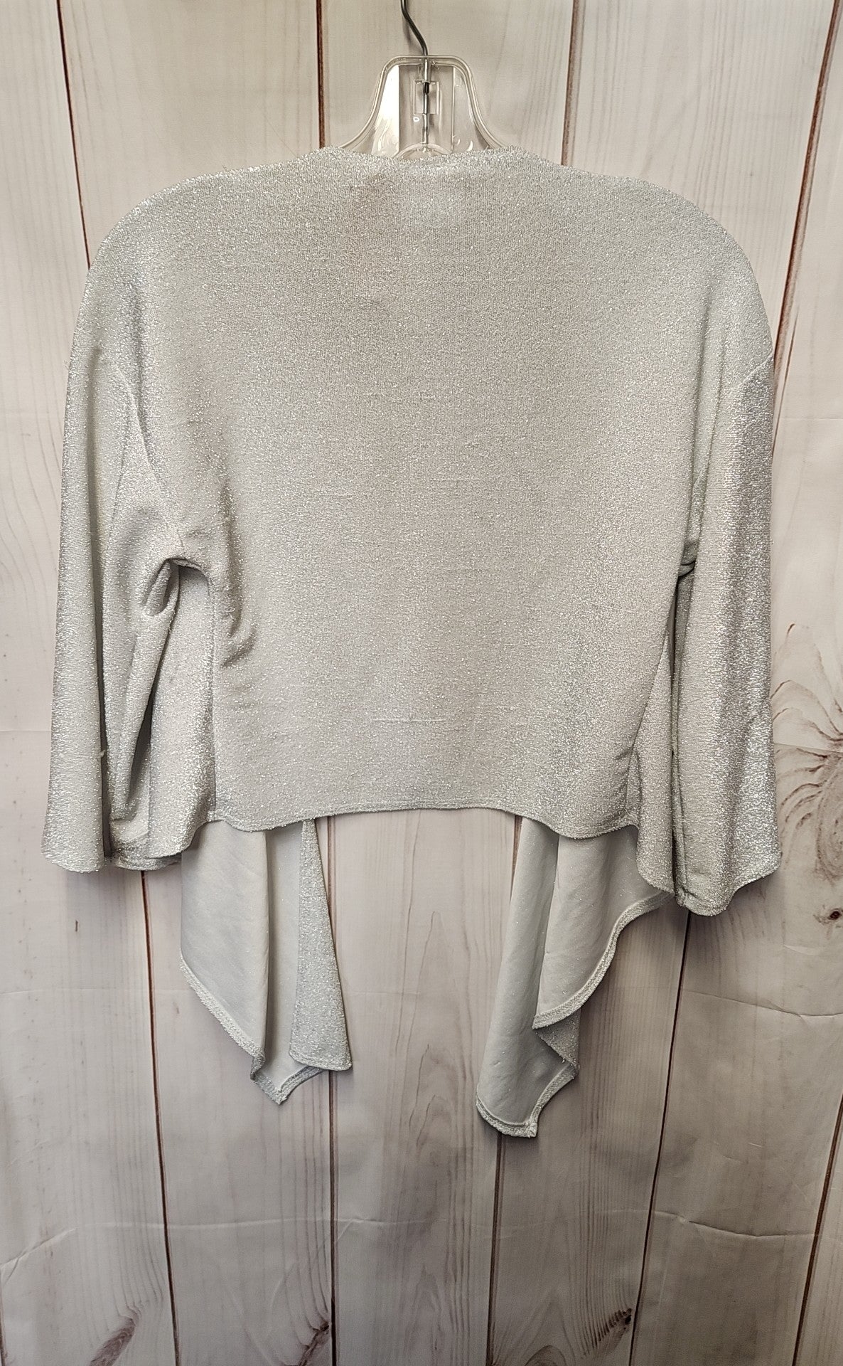 NWT Livi Women's Size M Silver Cardigan