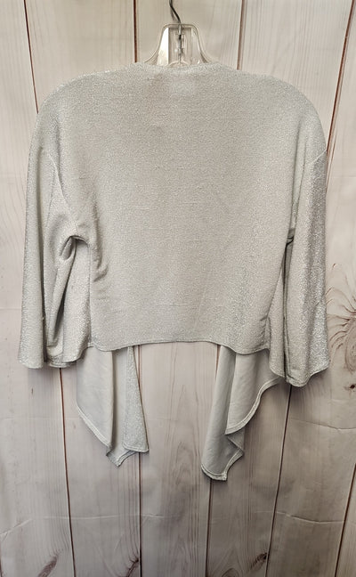 NWT Livi Women's Size M Silver Cardigan