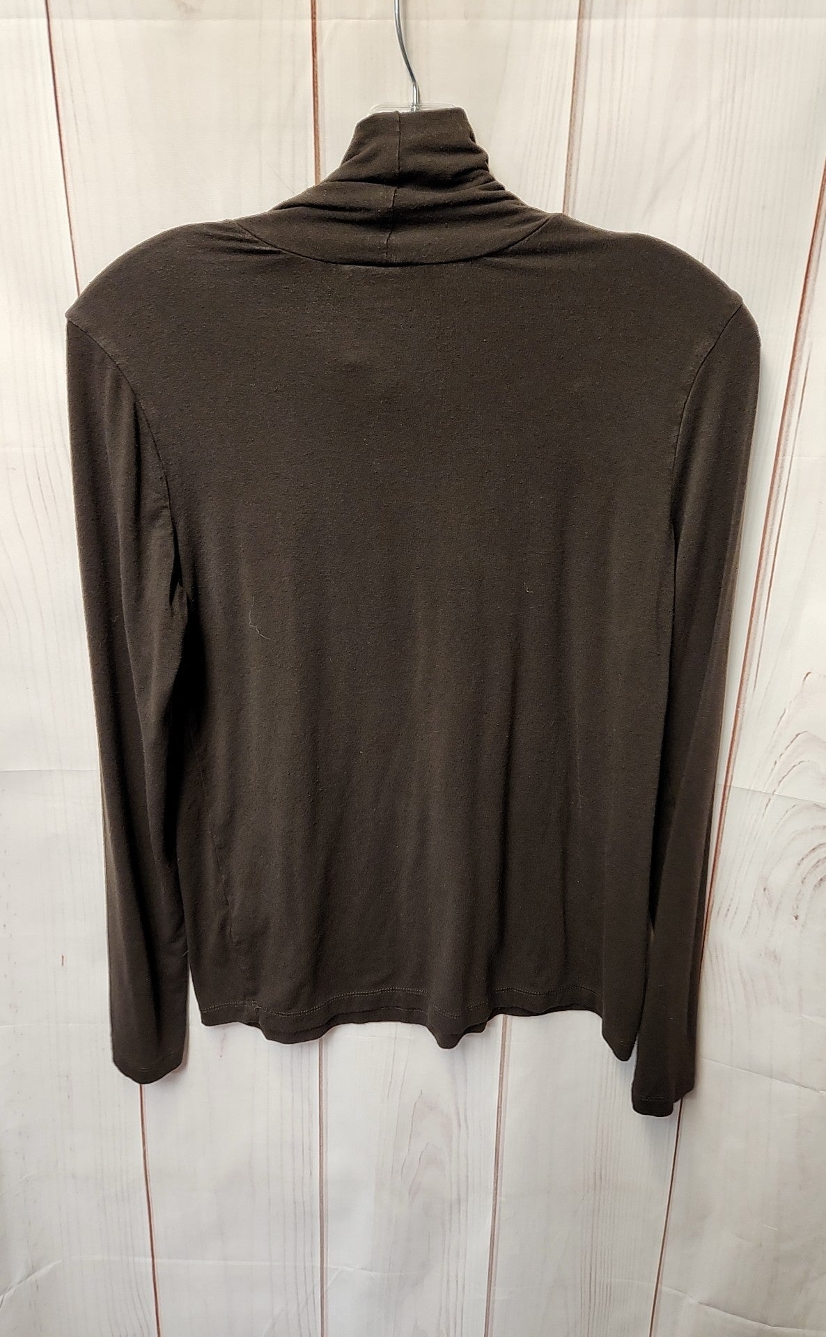 Chico's Women's Size 0 = US S Brown Long Sleeve Top
