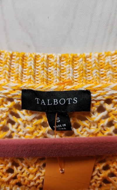 Talbots Women's Size S Yellow Sweater