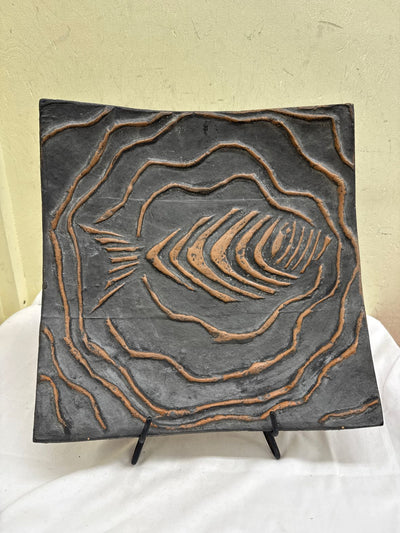 Gray Fish Tray