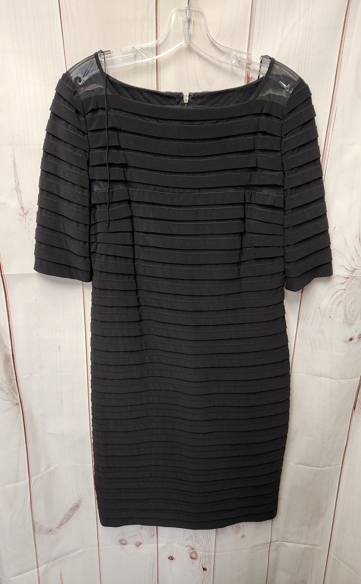 Adrianna Papell Women's Size 12 Black Dress