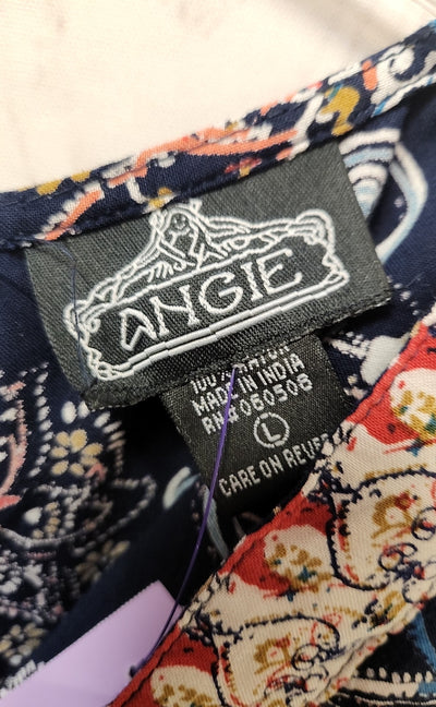 Angie Women's Size L Navy Romper