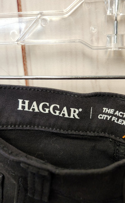 Haggar Men's Size 32x32 Black Pants