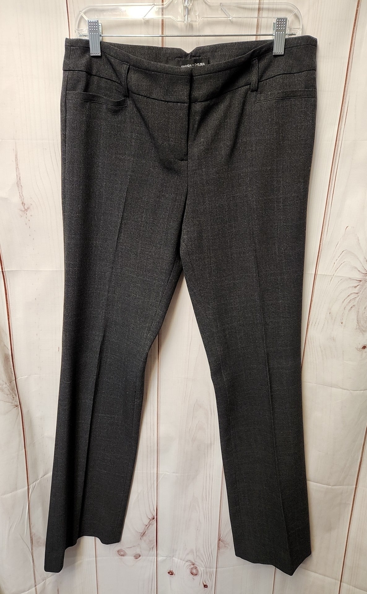 Amanda & Chelsea Women's Size 6 Gray Pants