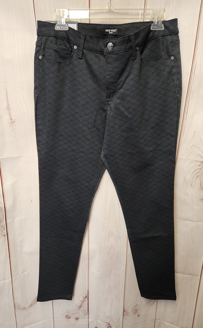 NWT Nine West Women's Size 10 Black Pants Gramercy Skinny