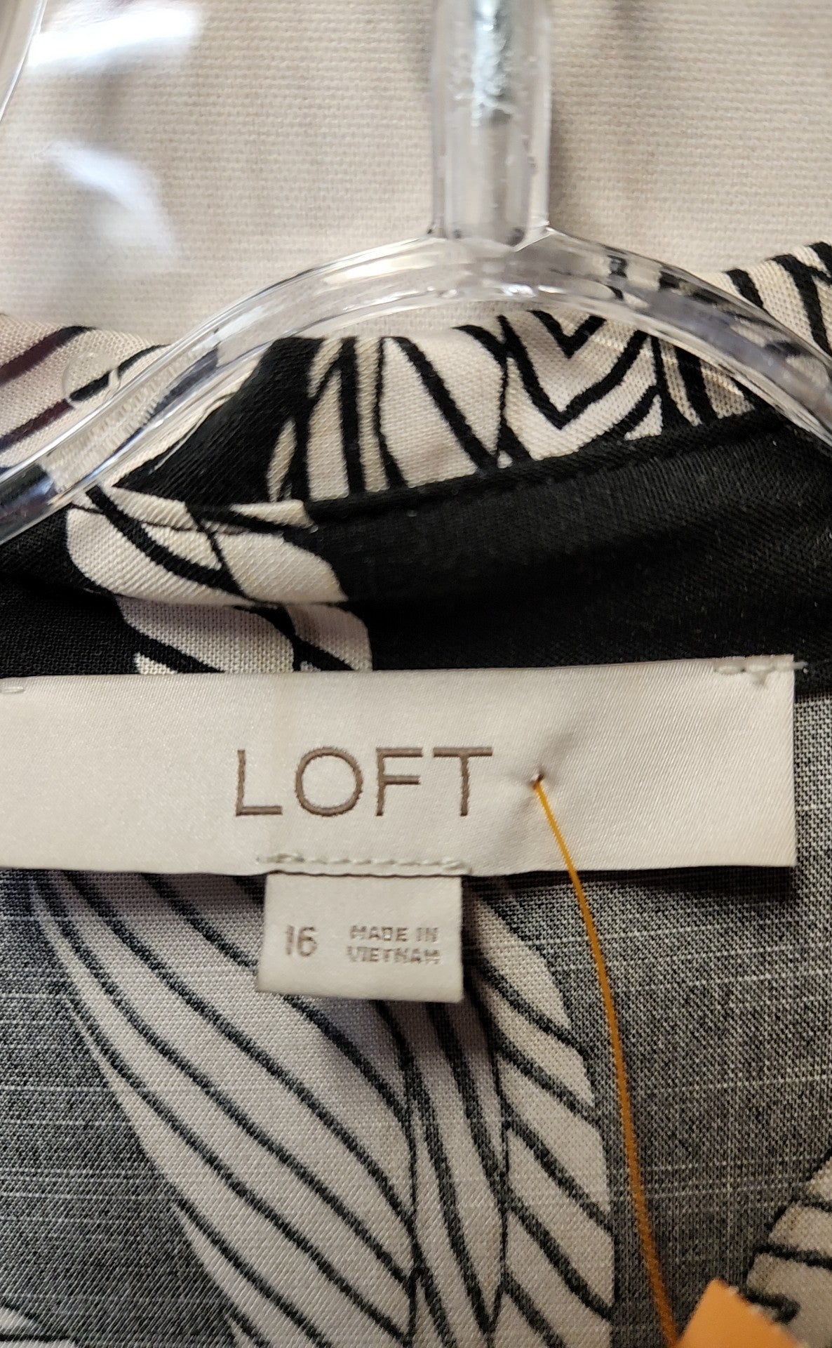 Loft Women's Size 16 Black Dress