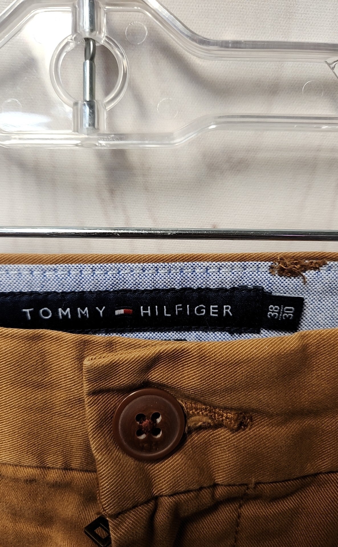 Tommy Hilfiger Men's Size 38x30 Brown Pants