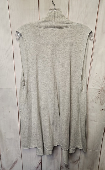 Cable & Gauge Women's Size XL Gray Cardigan