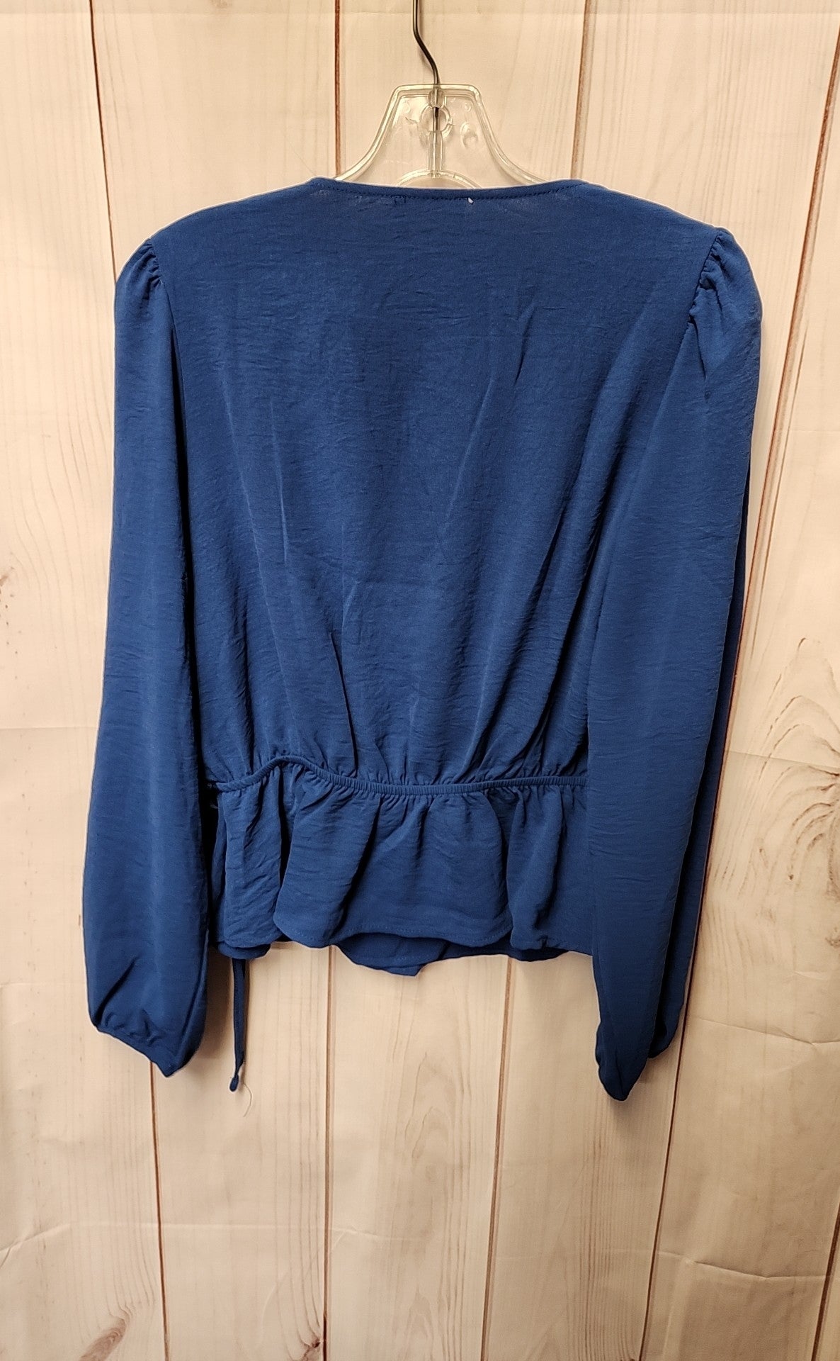 Olive & Oak Women's Size M Blue Long Sleeve Top
