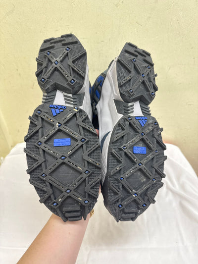 Adidas Men's Size 11-1/2 Blue Alledo Quattro Mountaineering Boots Shoes