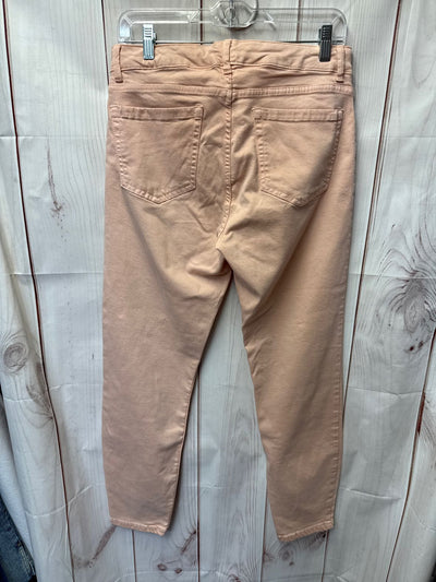 Jones New York Women's Size 8 Pale Pink Pants Classic Stretch