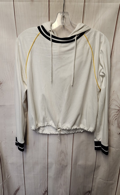 Hippie Rose Women's Size M White Sweatshirt