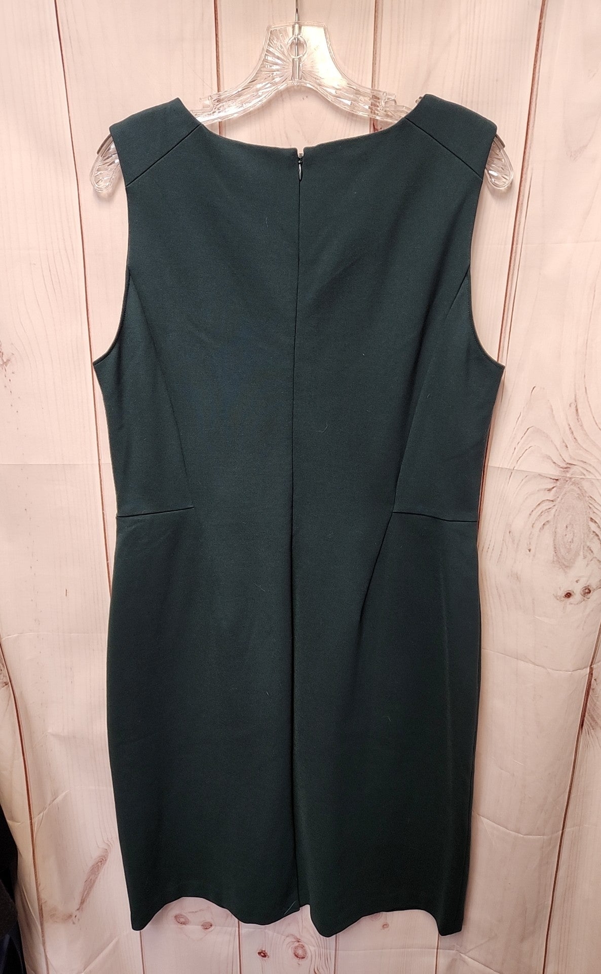 NWT Lands End Women's Size 14 Green Dress