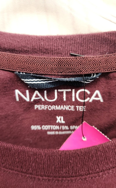 Nautica Men's Size XL Maroon Shirt