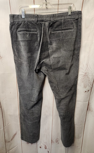 Le 31 Men's Size 36 Gray Corduroy Pants