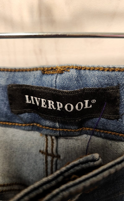 Liverpool Women's Size 30 (9-10) Blue Jeans The High Rise Ankle