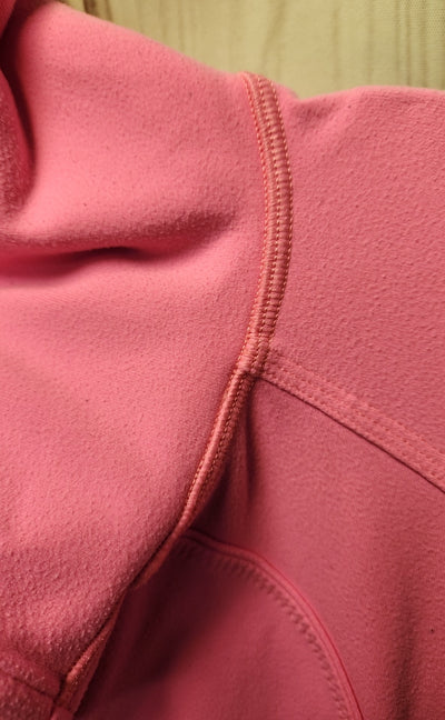 Lululemon Women's Size 8 Pink Active Jacket AS IS- pilling