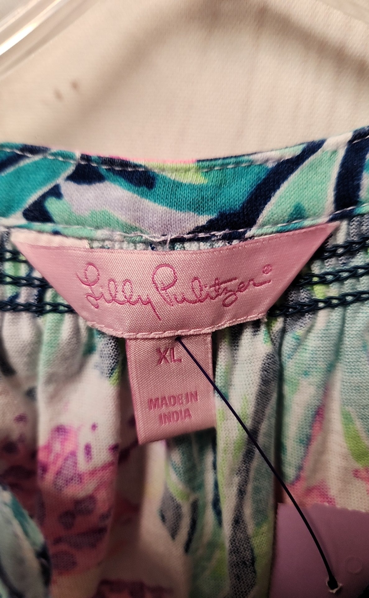 Lilly Pulitzer Girl's Size 14/16 Green Essie Dress