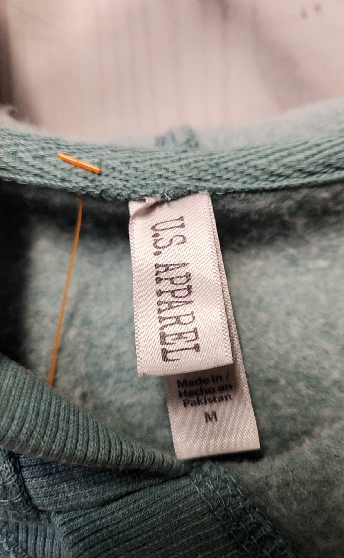 US Apparel Men's Size M Teal Sweatshirt Hoodie Maine Ogunquit