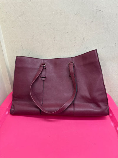 Kate Landry Maroon Tote Bag