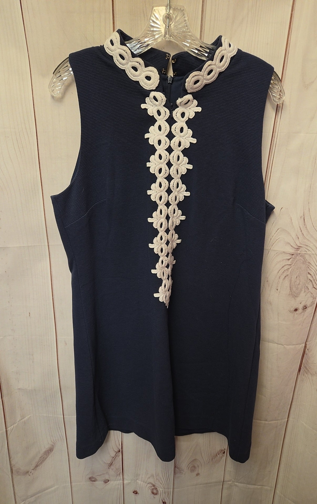 lilly pulitzer navy blue lace dress Lilly Pulitzer Women's Size XL Navy Dress – Off The Rack