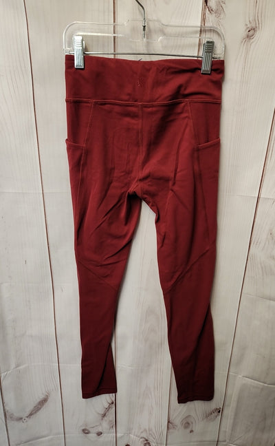 Athleta Girl's Size 12 Red Leggings