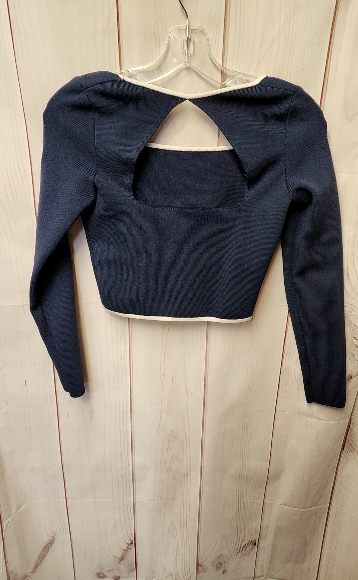 SincerelyJules Women's Size XS Navy Long Sleeve Top