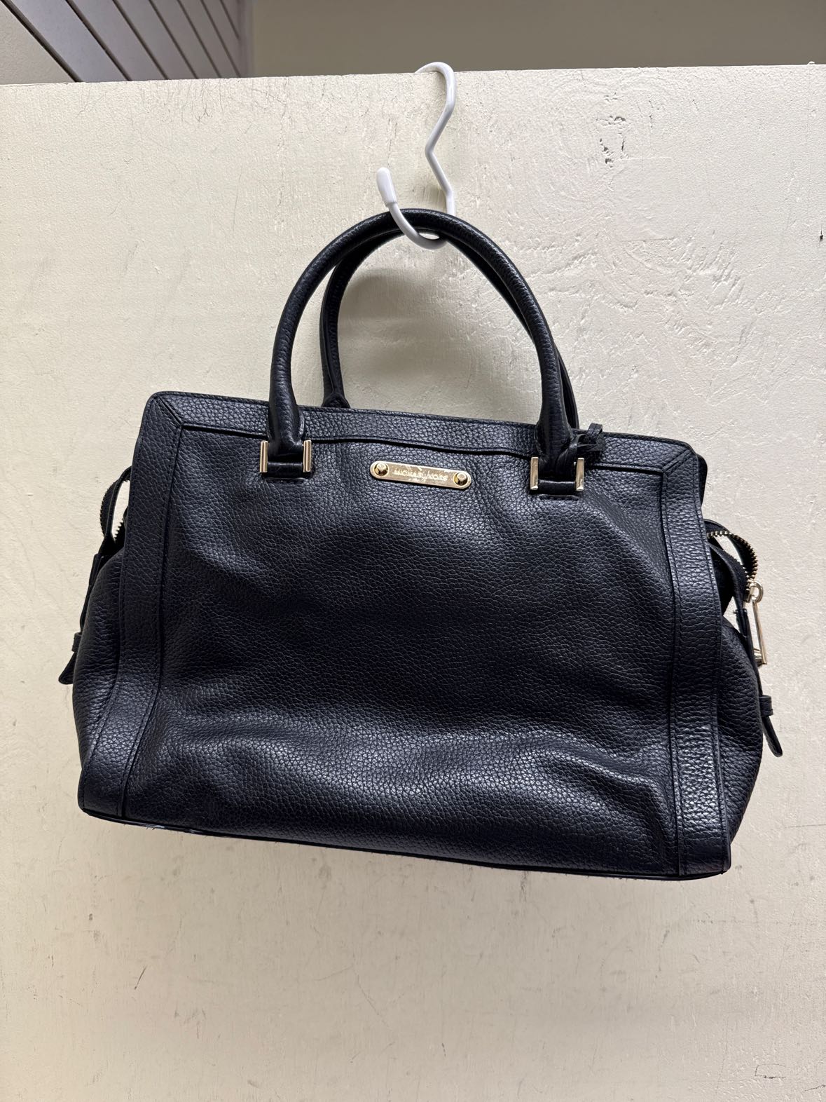 Michael Kors Black Leather Purse Bag