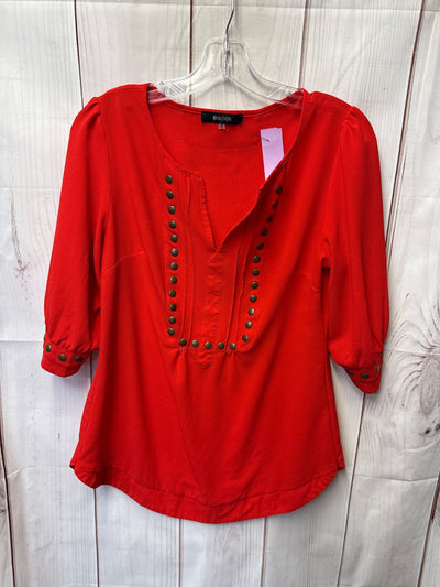 41 Hawthorn Women's Size M Red 3/4 Sleeve Top