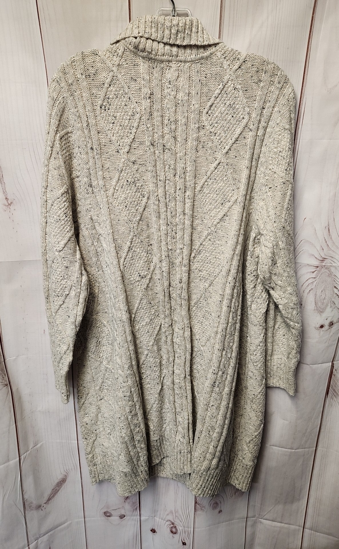 J Jill Women's Size 2X Beige Cardigan