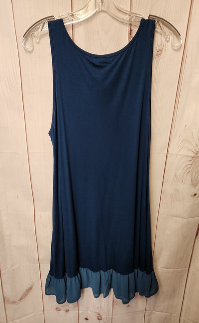 Accent Women's Size M Teal Dress