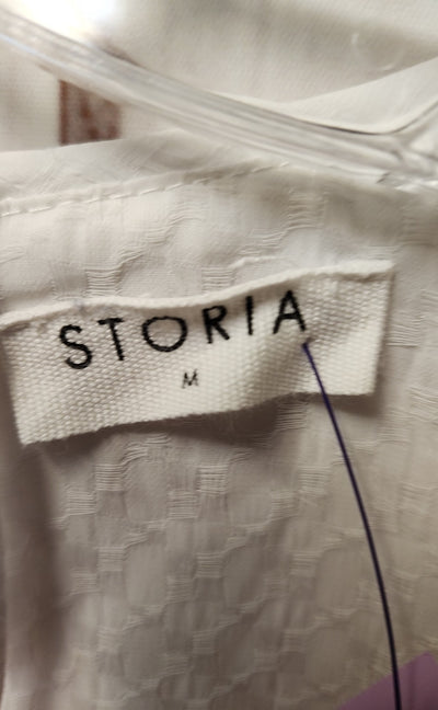 Storia Women's Size M White Dress
