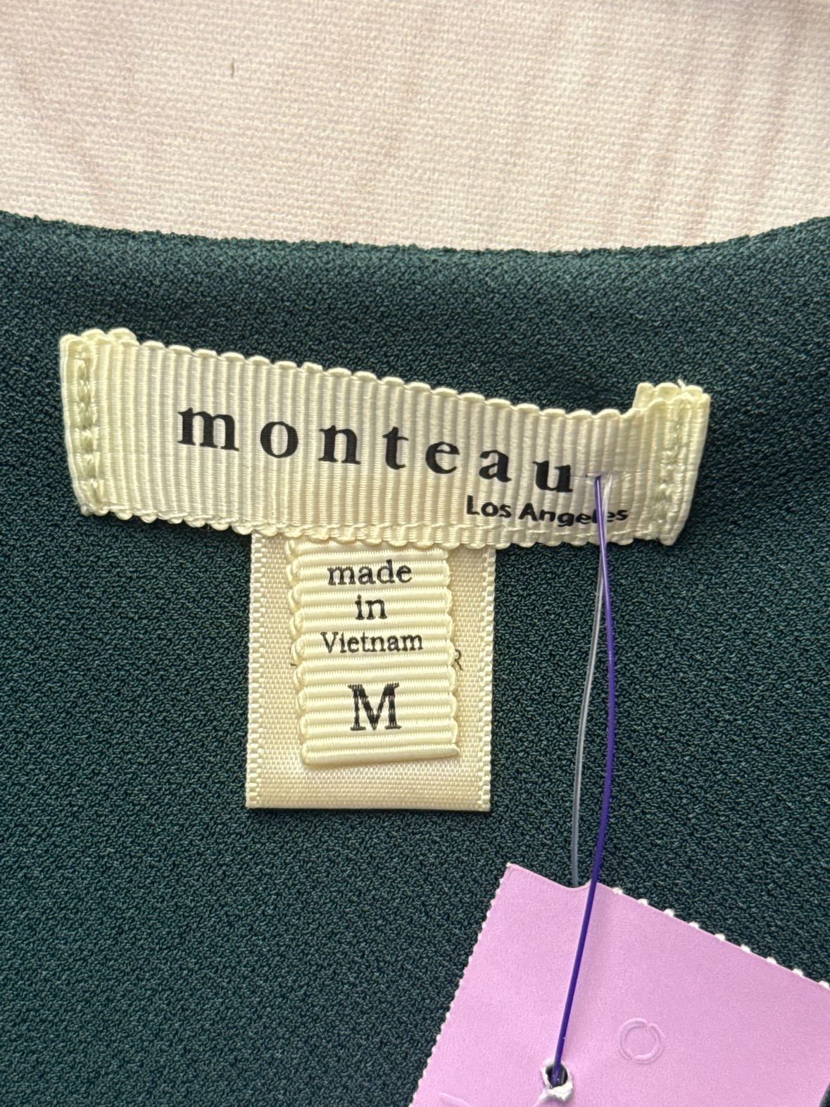 NWT Monteau Women's Size M Green Dress