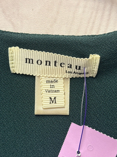 NWT Monteau Women's Size M Green Dress