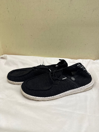 Hey Dude Men's Size 9 Black Sneakers Shoes