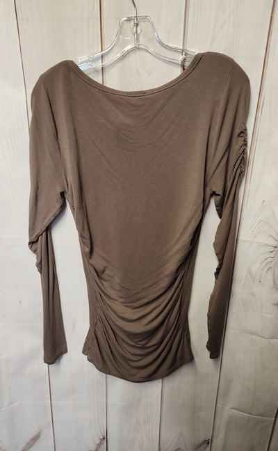 Venus Women's Size S Brown Long Sleeve Top