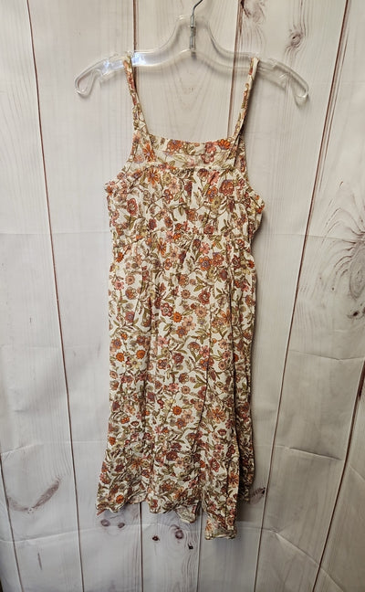Old Navy Girl's Size 8 White & Pink Dress