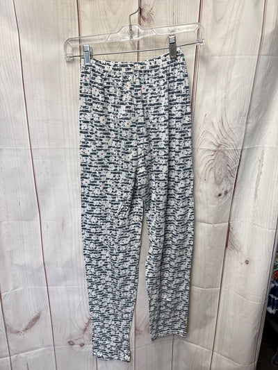 Maxima Women's Size M White & Blue PJ Bottoms
