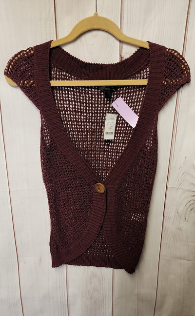 NWT Express Women's Size S Purple Cardigan