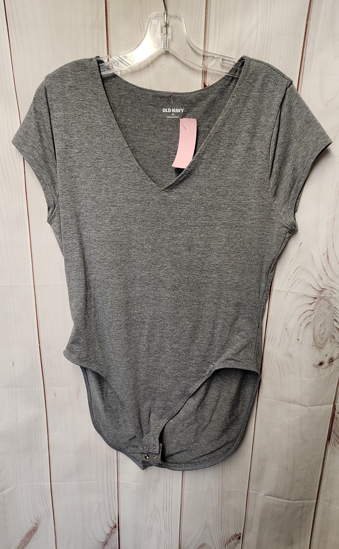 Old Navy Women's Size XL Gray Bodysuit